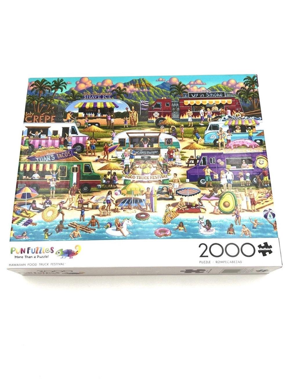 Buffalo Hawaiian Food Truck Festival 2000 Piece Puzzle
